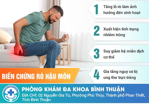 Rò hậu môn không điều trị có nguy hiểm không?