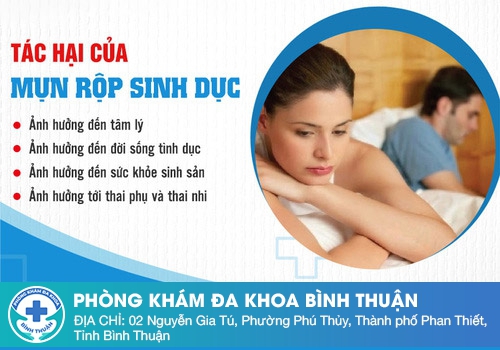 Nổi mụn nước ở vùng kín nguy hiểm ra sao?