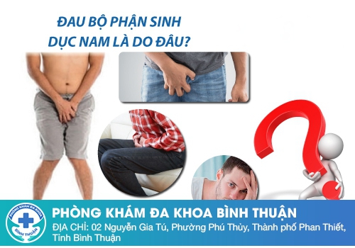 Đau bộ phận sinh dục nam là bị gì?