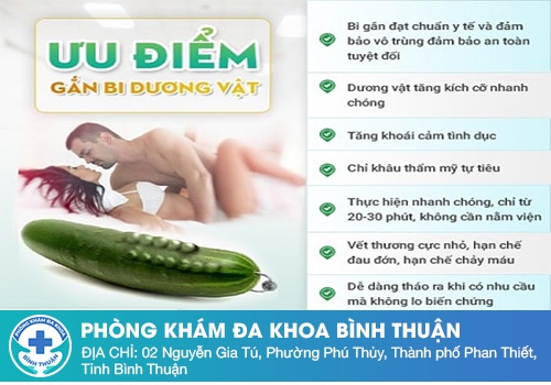 Gắn bi dương vật có tác dụng tăng kích thước dương vật không?