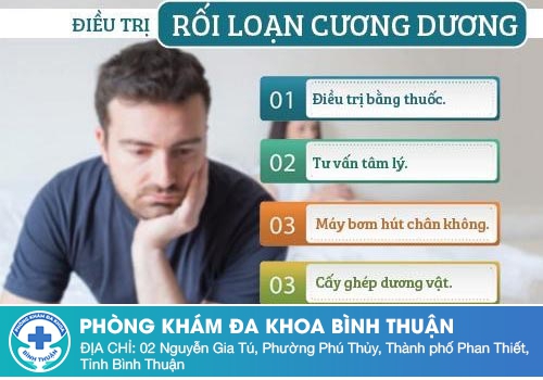 Bệnh rối loạn cương dương và cách điều trị