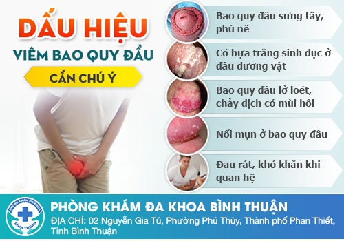 Ngứa vùng kín ở nam giới do viêm bao quy đầu