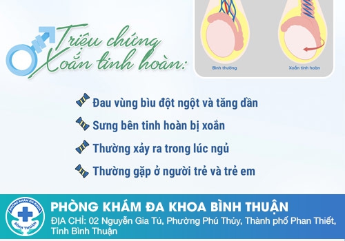 Bệnh tinh hoàn - Xoắn tinh hoàn