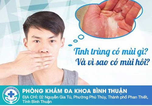 Nguyên nhân tinh trùng có mùi hôi khó chịu