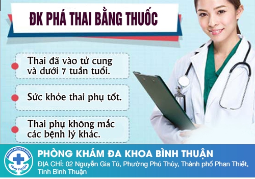 Điều kiện áp dụng thuốc phá thai là gì?