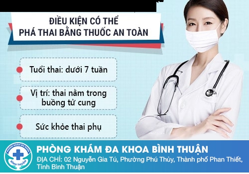 Điều kiện áp dụng phá thai bằng thuốc là gì?