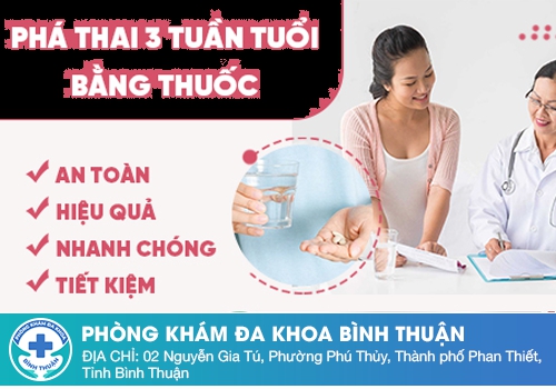 Phá thai 3 tuần có được không?