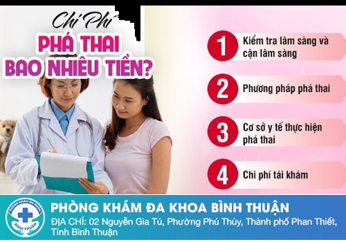 Chi phí phá thai 2 tháng tuổi hết bao nhiêu tiền?