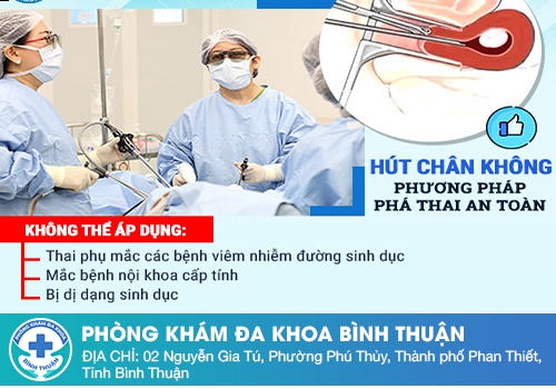 Cách phá thai an toàn bằng biện pháp hút thai chân không