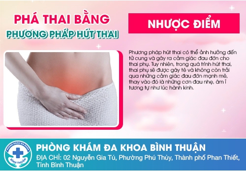 Nhược điểm của phương pháp nạo hút thai