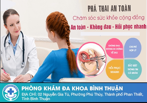 Phòng khám phá thai an toàn tại Bình Thuận