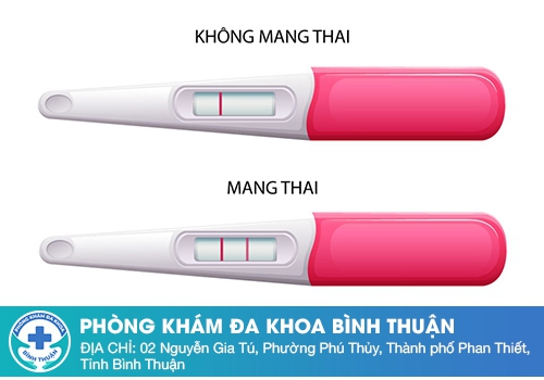 Các kết quả thường gặp khi sử dụng que thử thai