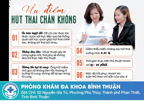 Ưu điểm của phương pháp hút thai