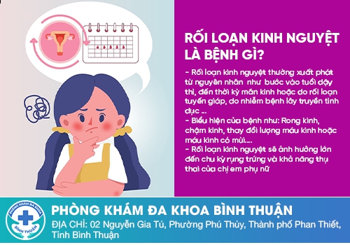 Trễ kinh do mắc các bệnh nội tiết