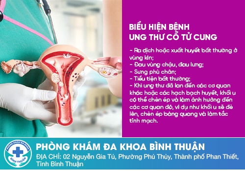 Khí hư màu trắng đục như bột do ung thư cổ tử cung