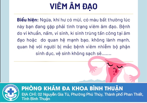 Trễ kinh do mắc bệnh phụ khoa