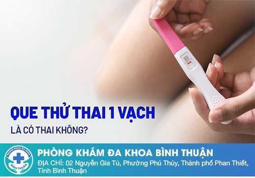 Chậm kinh thử que 1 vạch nguyên nhân do đâu?