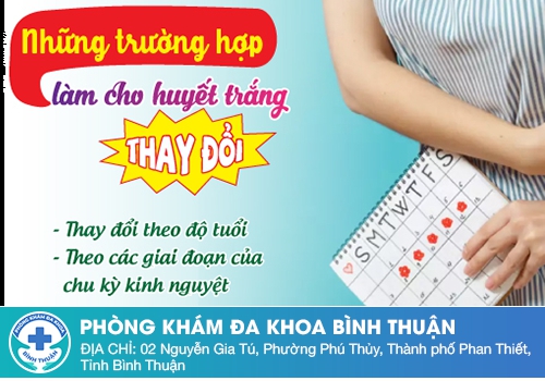 Nguyên nhân dẫn đến tình trạng huyết trắng bột