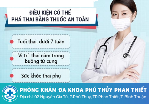 Điều kiện áp dụng phá thai bằng thuốc là gì?
