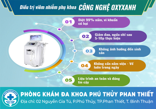  Phương pháp Oxygen (O3) giải pháp đột phá cho bệnh viêm nhiễm phụ khoa