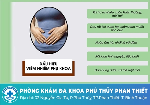 Chua âm đạo do viêm phụ khoa