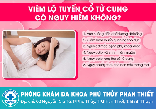 Tác hại của viêm lộ tuyến cổ tử cung