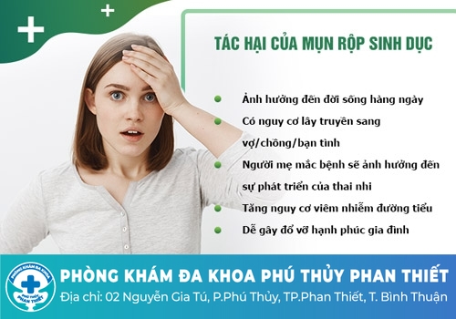 Mụn viêm âm đạo, mụn nước có nguy hiểm không?