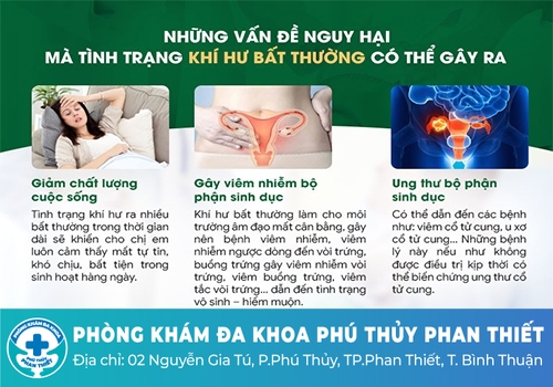 Khí hư ra vón cục như bã đậu để lâu có sao không?