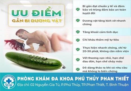 Gắn bi dương vật có tác dụng tăng kích thước dương vật không?