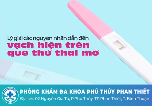 Nguyên nhân test que thử thai vạch đậm vạch mờ