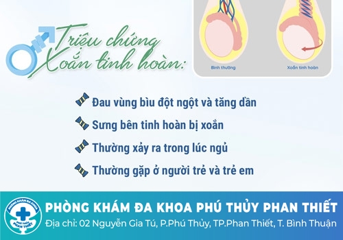Bệnh tinh hoàn - Xoắn tinh hoàn