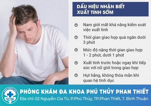 Xuất tinh sớm ở nam giới là gì?