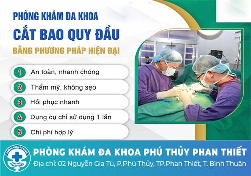 Địa chỉ cắt bao quy đầu uy tín tại Bình Thuận