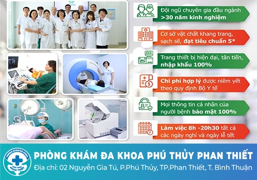 Địa chỉ Phòng khám bệnh lậu uy tín tại Bình Thuận