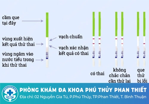 Nguyên nhân test que thử thai vạch đậm vạch mờ