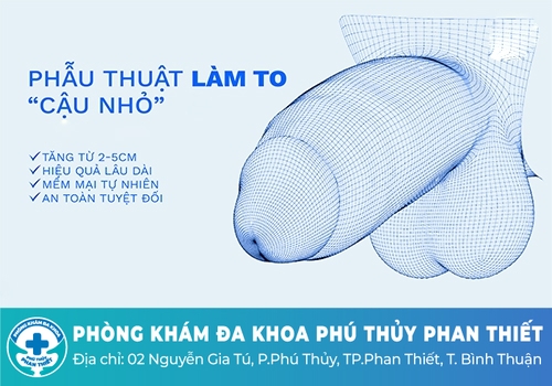 Phẫu thuật tăng kích thước cậu nhỏ là gì?